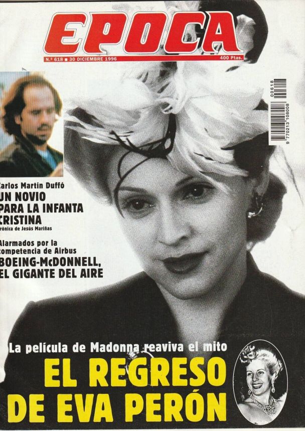 EPOCA (SPAIN) magazine side cover Issue 618 30 December 1996