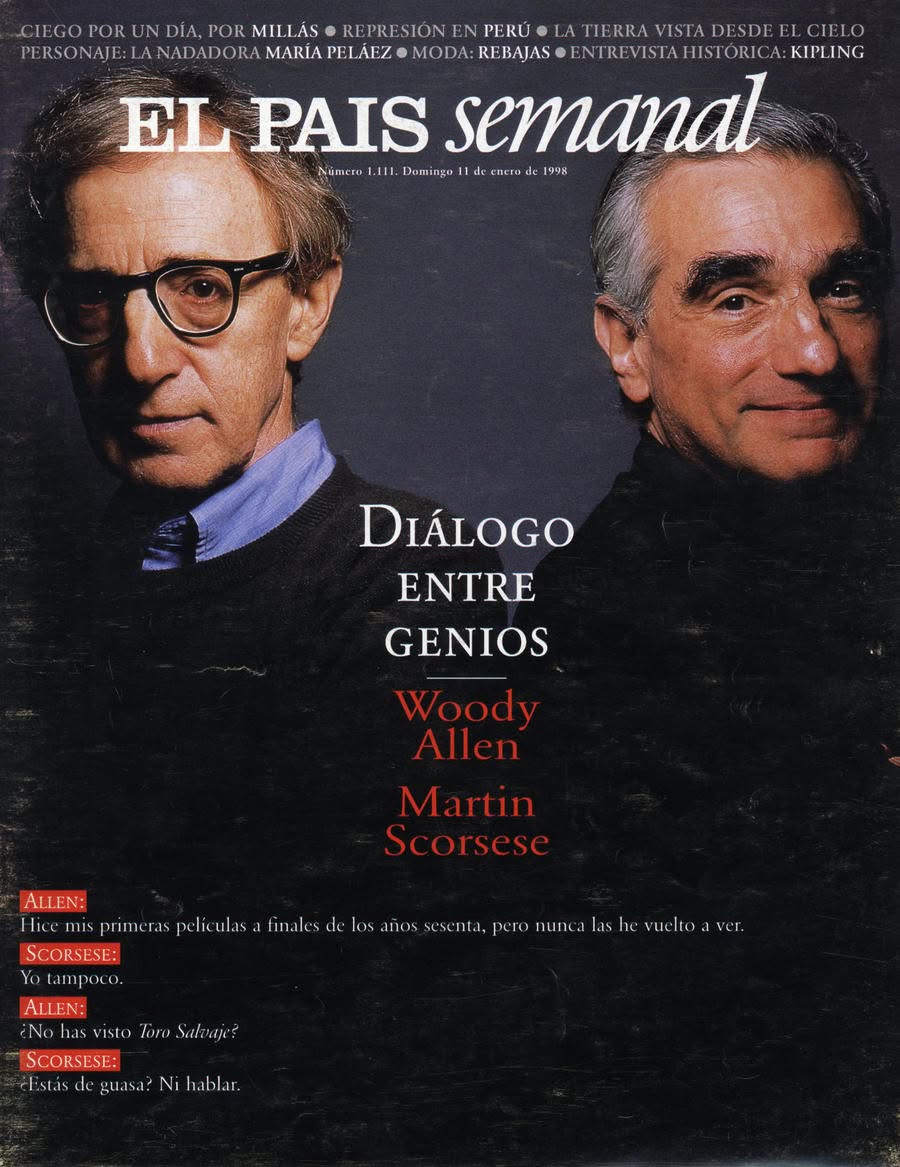 EL PAIS SEMANAL magazine side cover Issue 1111 11 January 1998