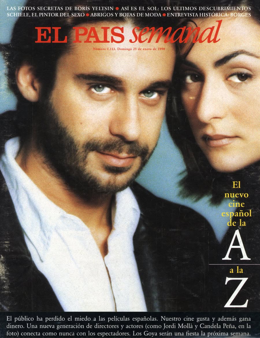 EL PAIS SEMANAL magazine side cover Issue 1113 25 January 1998