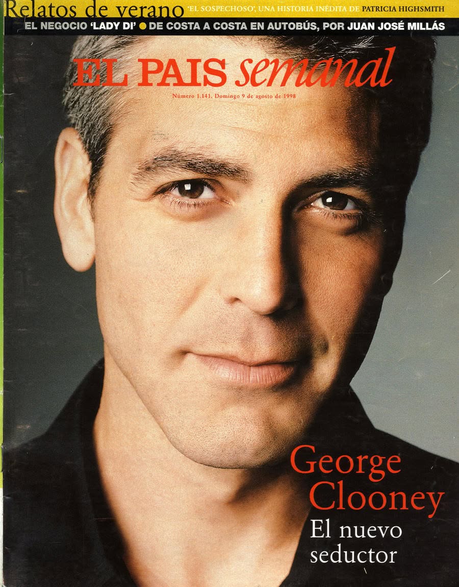 EL PAIS SEMANAL magazine side cover Issue 1141 9 August 1998