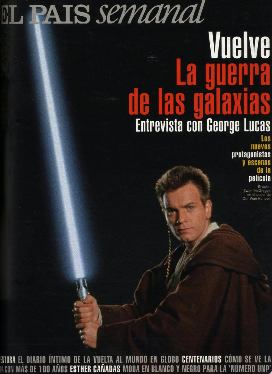 EL PAIS SEMANAL magazine side cover Issue 1177  April 1999