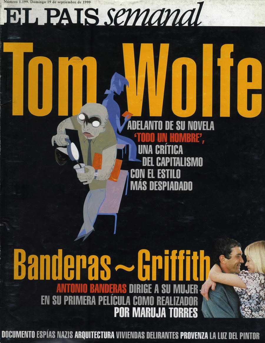 EL PAIS SEMANAL magazine side cover Issue 1199 19 September 1999