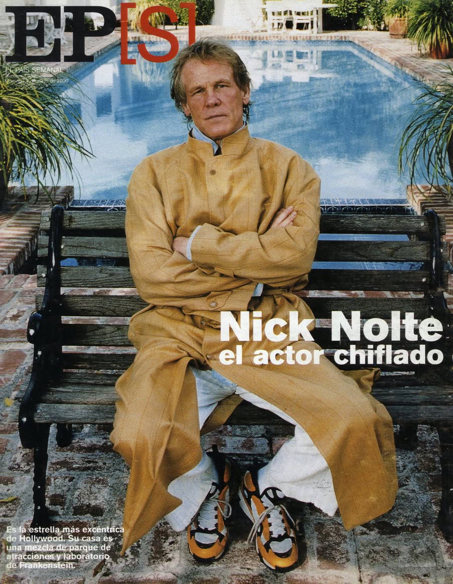 EL PAIS SEMANAL magazine side cover Issue 1232  May 2000
