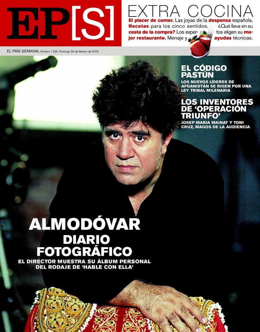EL PAIS SEMANAL magazine side cover Issue 1326  February 2002