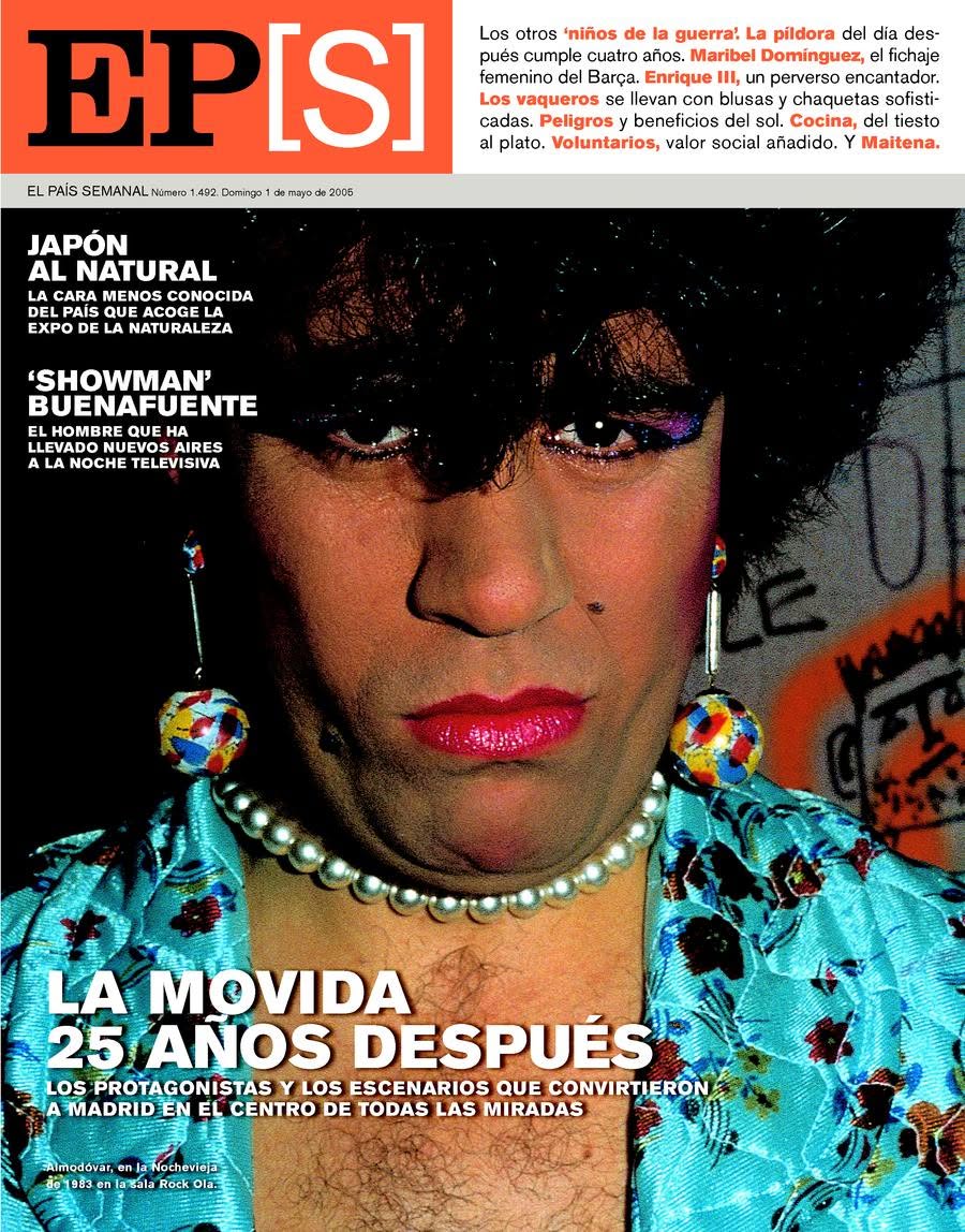 EL PAIS SEMANAL magazine side cover Issue 1492  May 2005