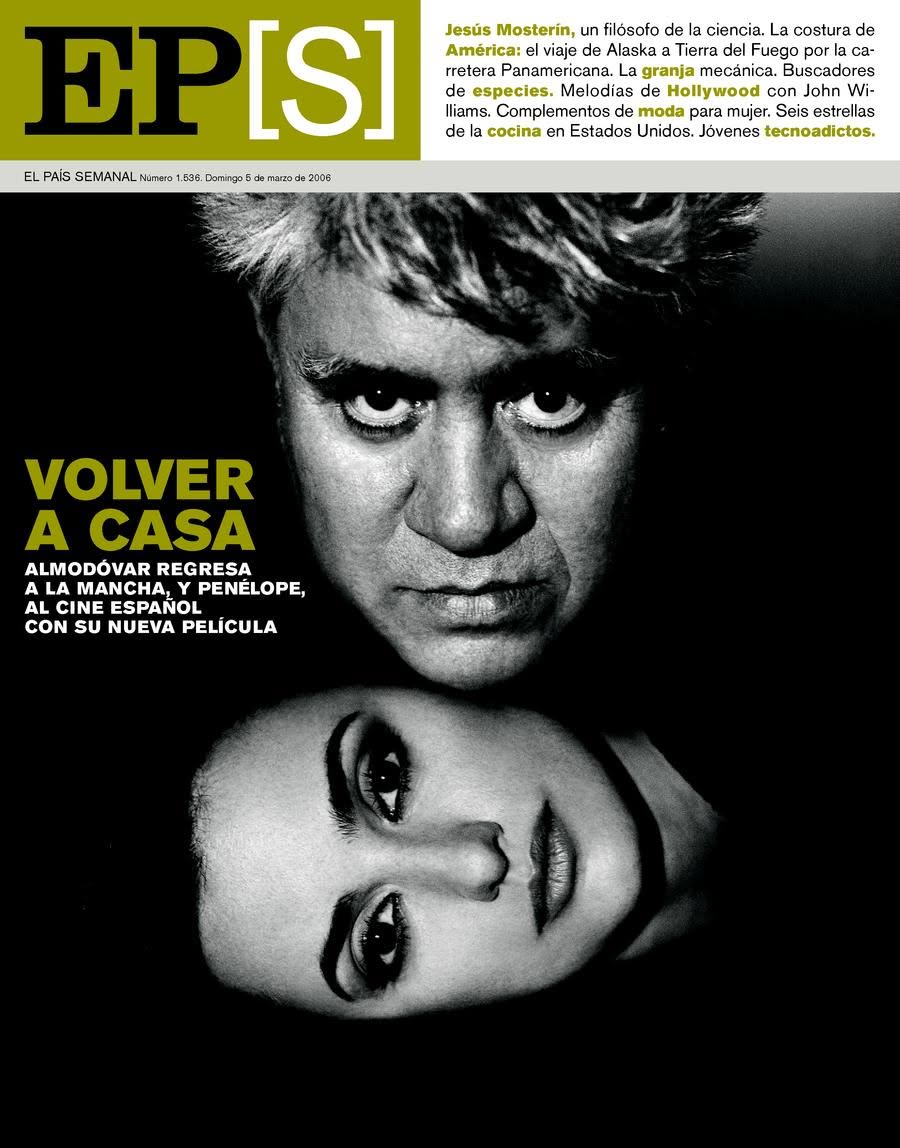 EL PAIS SEMANAL magazine side cover Issue 1536  March 2006
