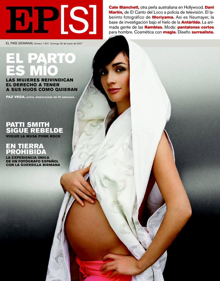EL PAIS SEMANAL magazine side cover Issue 1591  March 2007