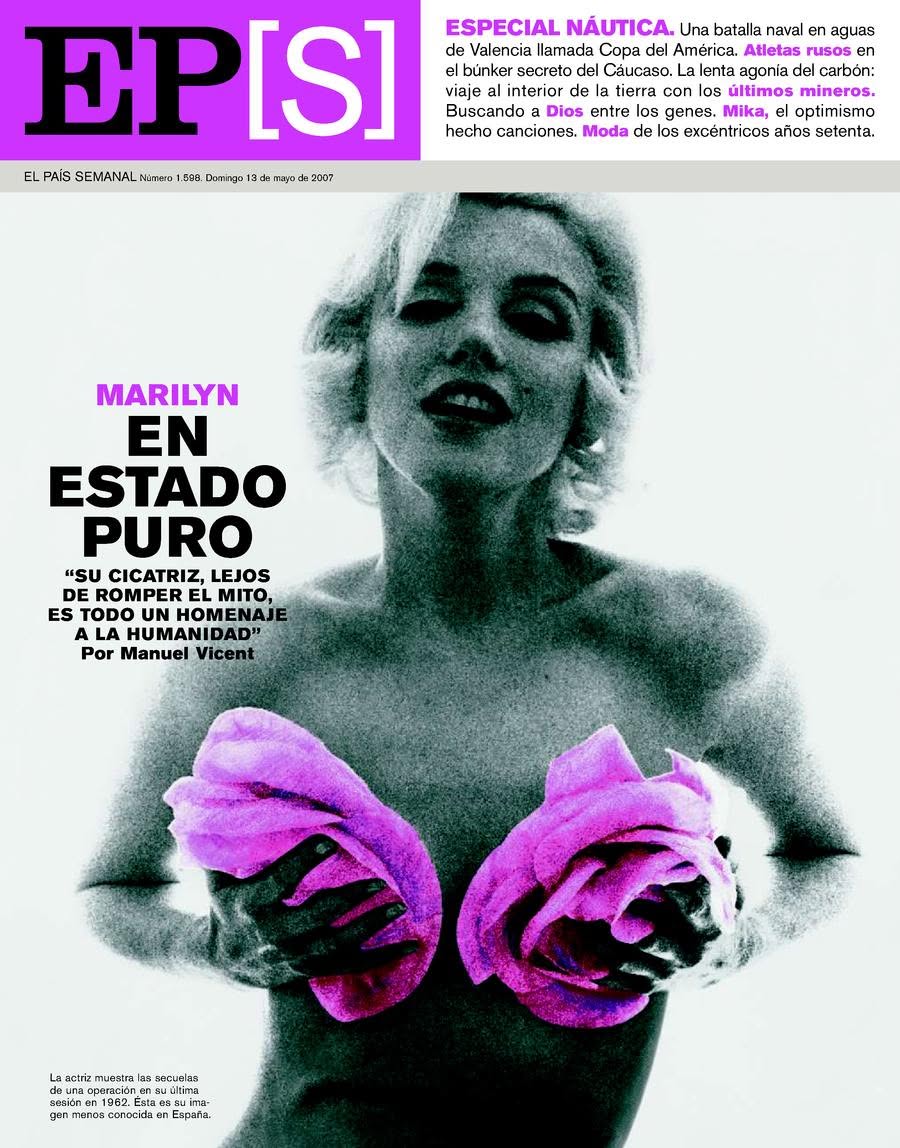 EL PAIS SEMANAL magazine side cover Issue 1598  May 2007
