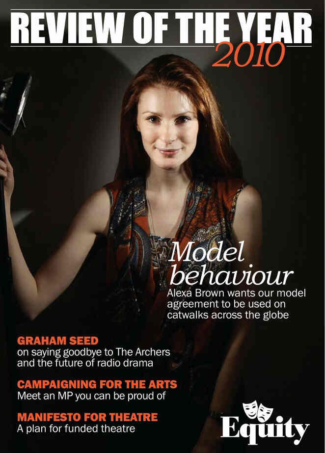EQUITY magazine side cover Winter 2010