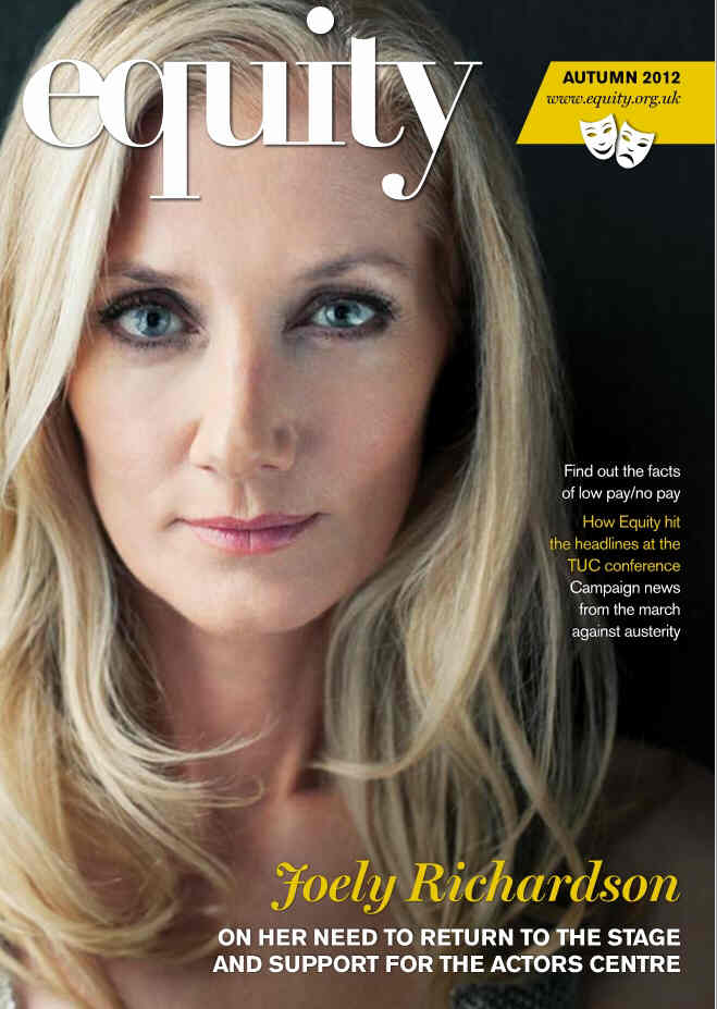 EQUITY magazine side cover Autumn 2012