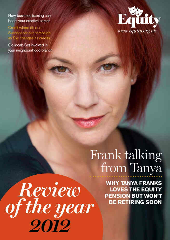 EQUITY magazine side cover Winter 2012