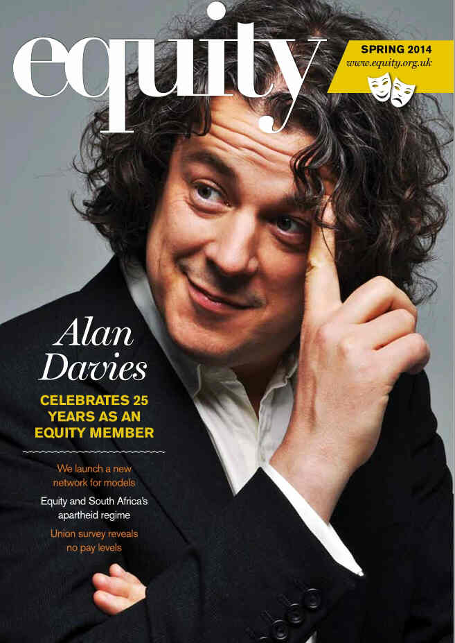 EQUITY magazine side cover Spring 2014