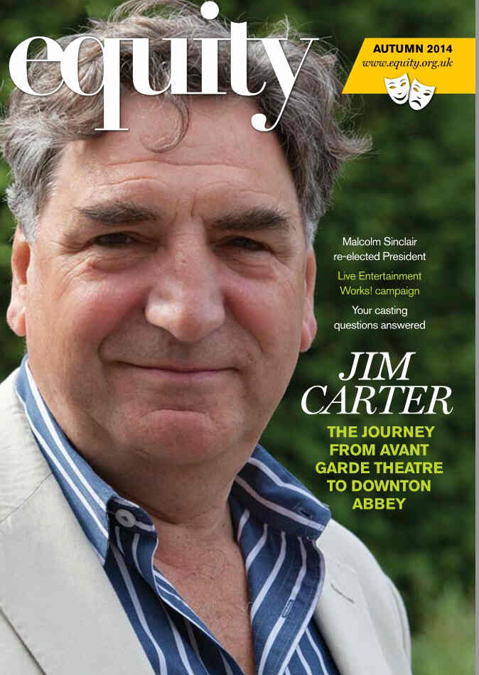 EQUITY magazine side cover Autumn 2014