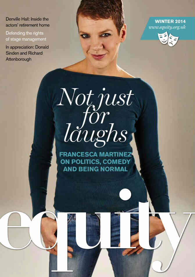 EQUITY magazine side cover Winter 2013