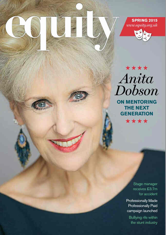 EQUITY magazine side cover Spring 2015