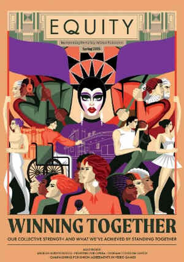EQUITY magazine side cover Spring 2025
