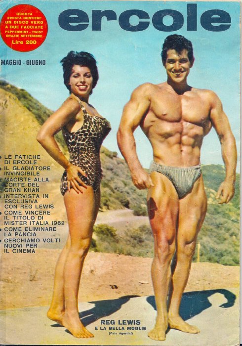 ERCOLE magazine side cover May/June 1962