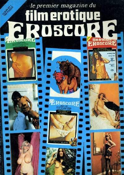 EROSCORE magazine side cover Issue 3.5  Album 1  1975