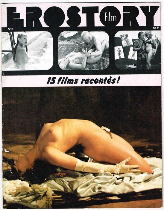 EROSTORY FILM magazine side cover Issue 3 October/November/December 1977