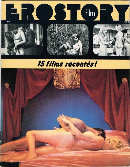 EROSTORY FILM magazine side cover Issue 4 January/February/March 1978