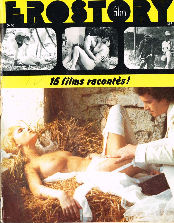 EROSTORY FILM magazine side cover Issue 10  