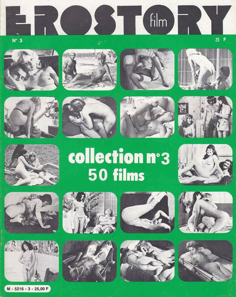 EROSTORY FILM magazine side cover Issue 3  Special  1978