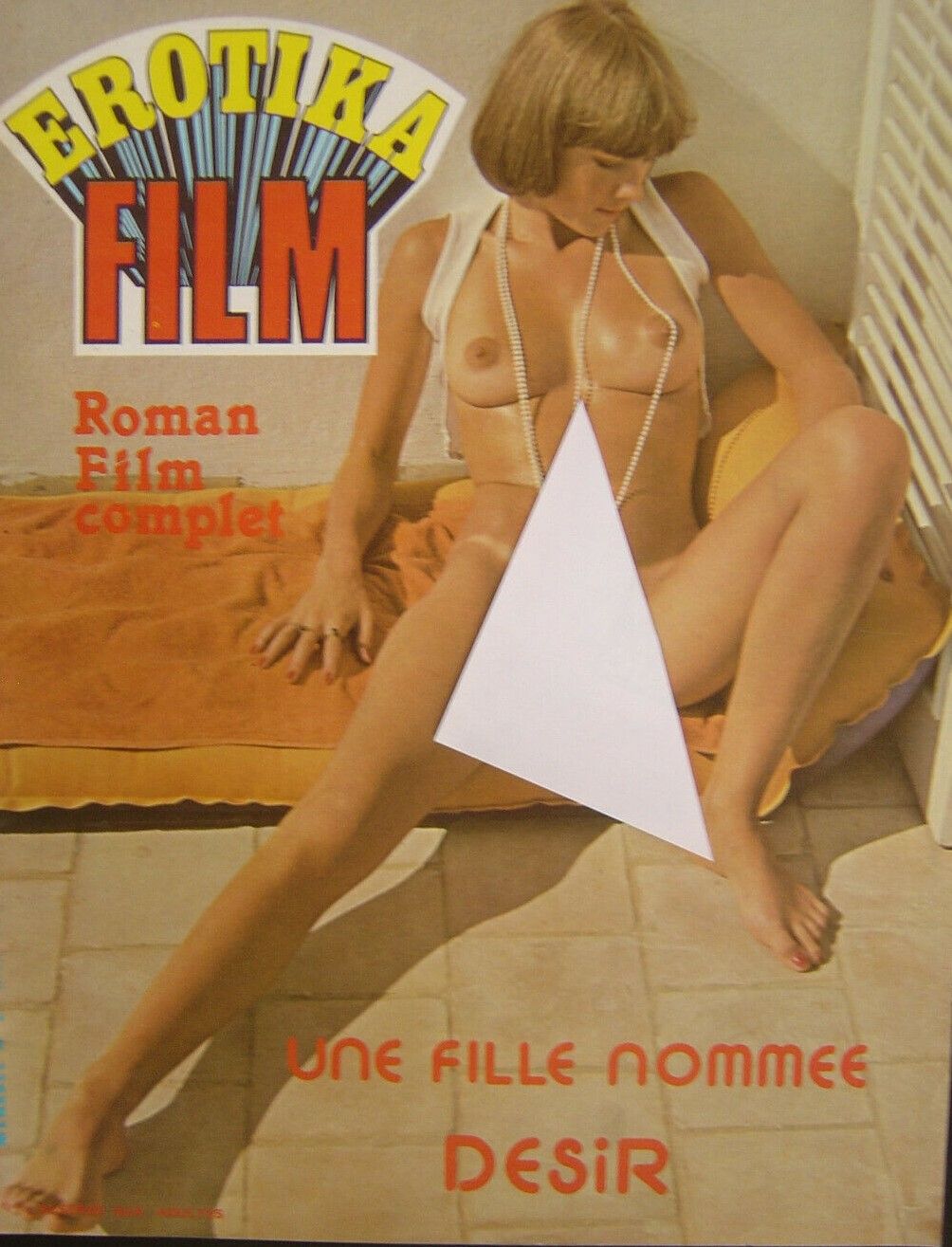 EROTIKA FILM magazine side cover Issue 2   1978