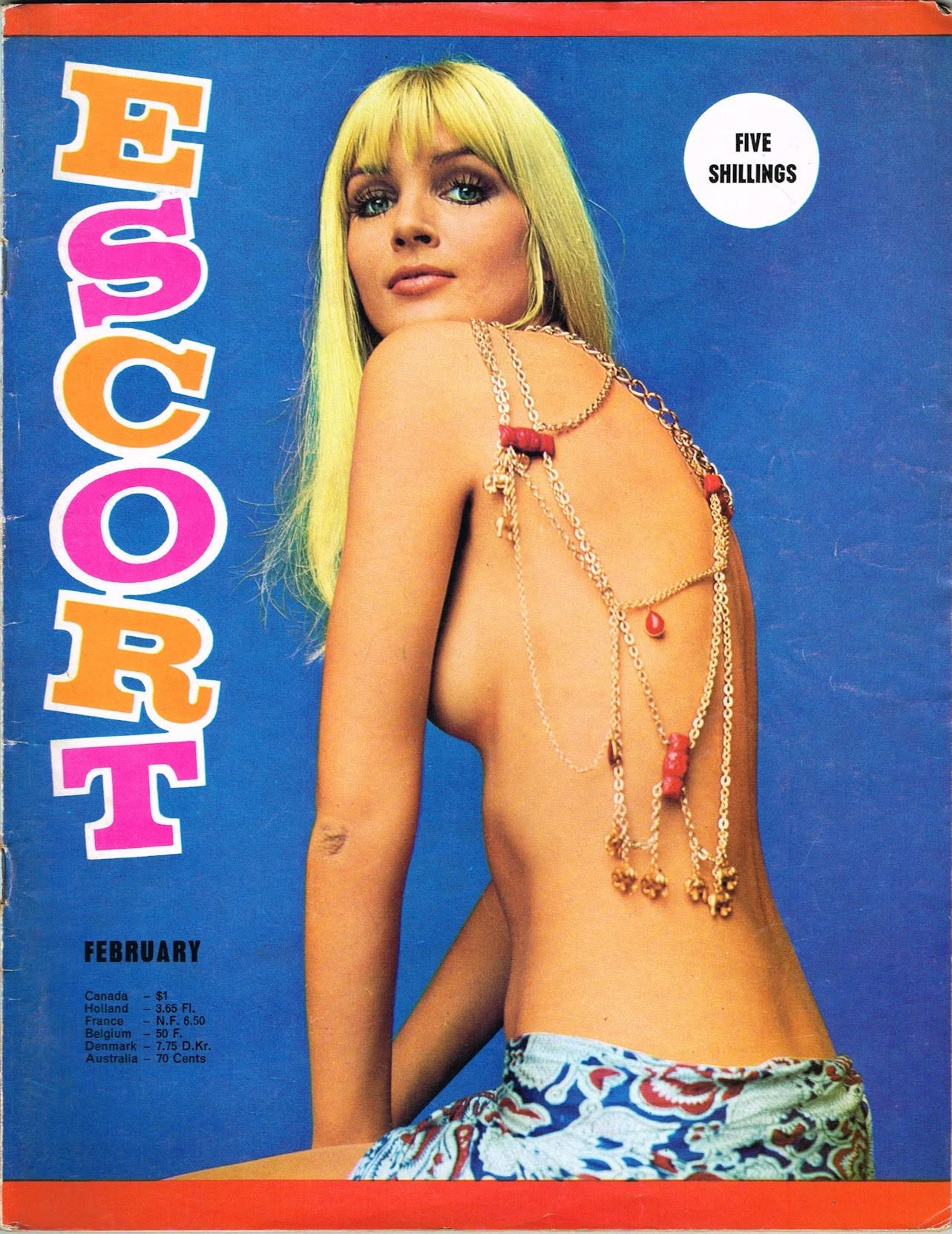 ESCORT magazine side cover  February 1969