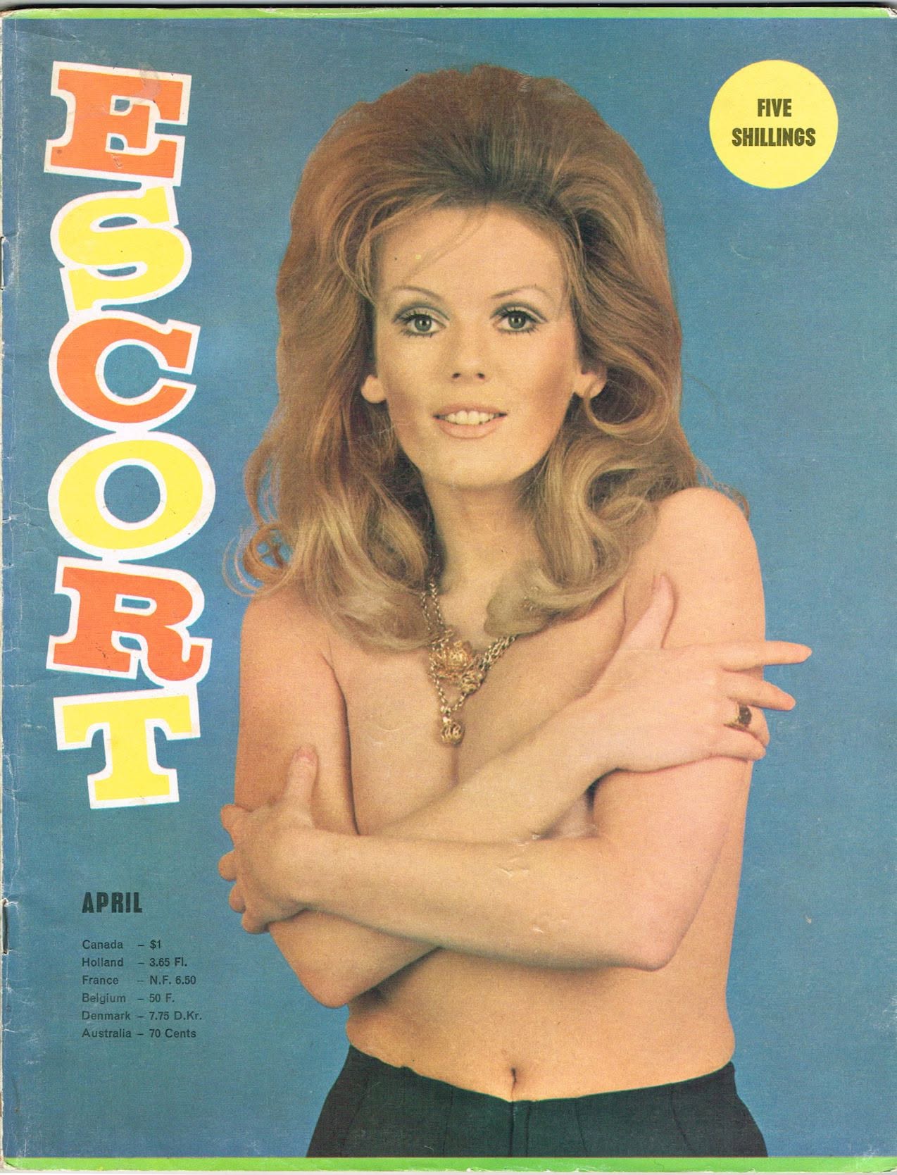 ESCORT magazine side cover  April 1969
