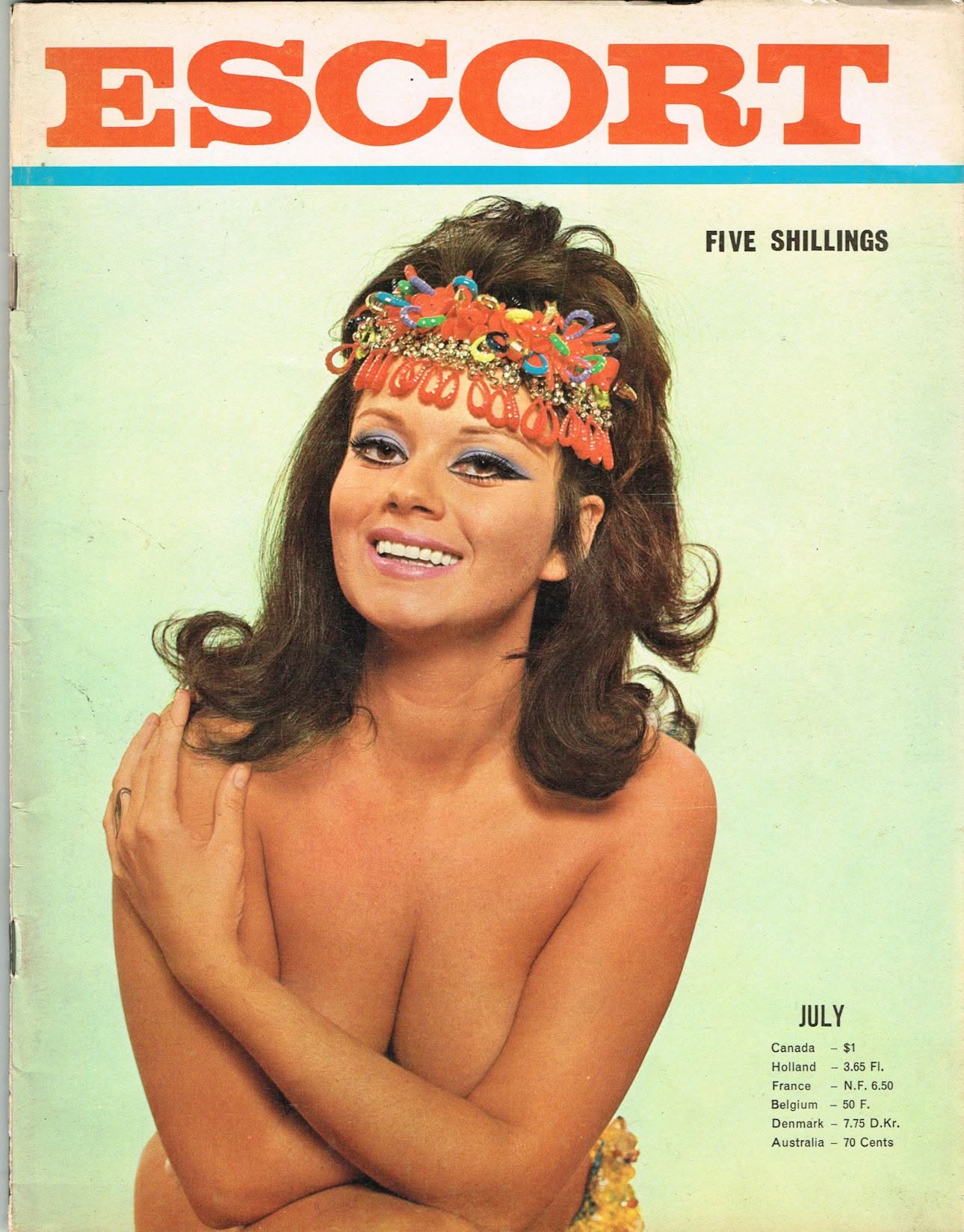 ESCORT magazine side cover  July 1969