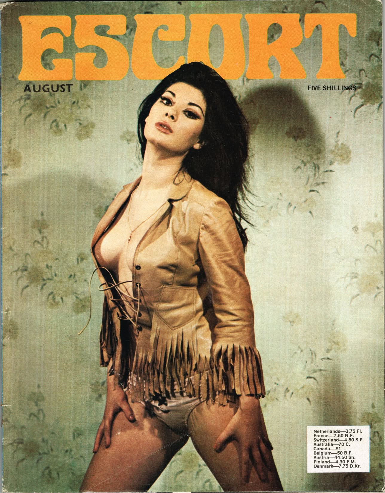 ESCORT magazine side cover  August 1970