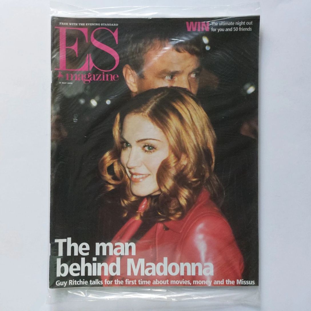 ES MAGAZINE magazine side cover 19 May 2000