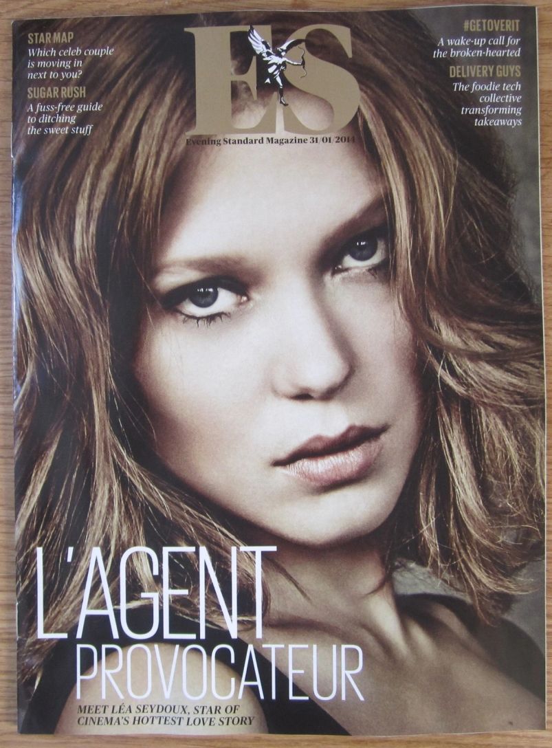 ES MAGAZINE magazine side cover 31 January 2014