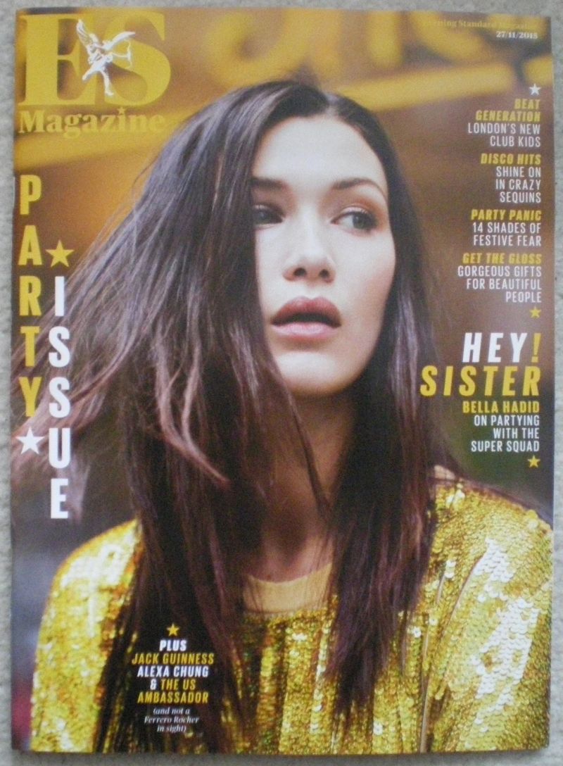 ES MAGAZINE magazine side cover 27 November 2015