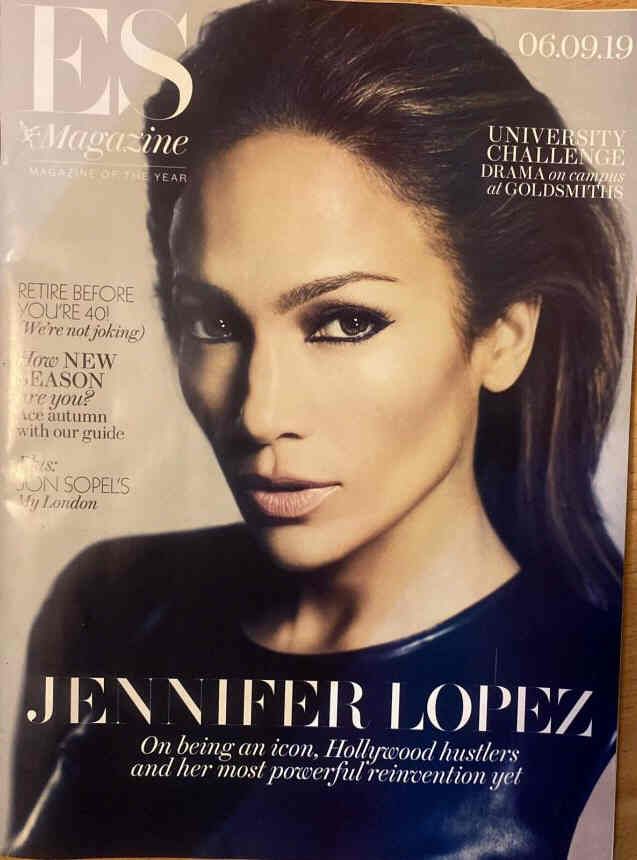 ES MAGAZINE magazine side cover 6 September 2019