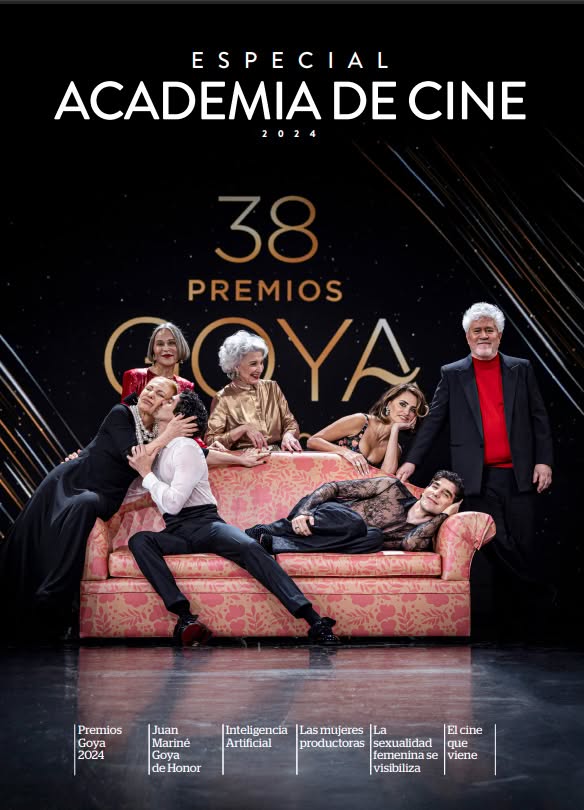ESPECIAL ACADEMIA DE CINE magazine side cover   2024