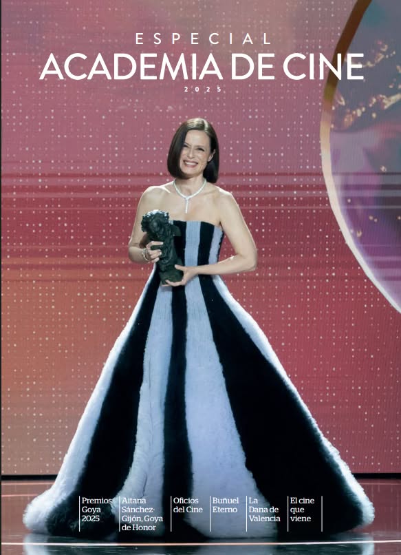 ESPECIAL ACADEMIA DE CINE magazine side cover   2025