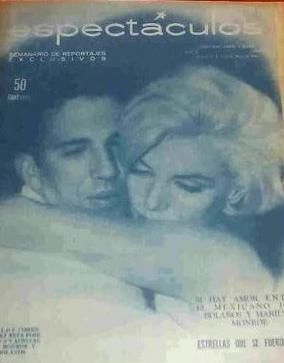 ESPECTACULOS magazine side cover  1962