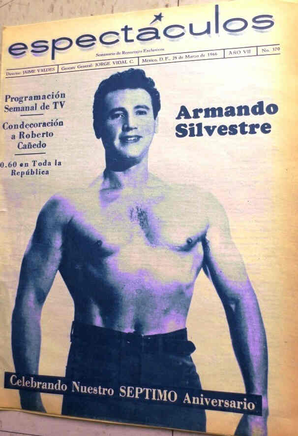 ESPECTACULOS magazine side cover Issue 370 28 March 1966