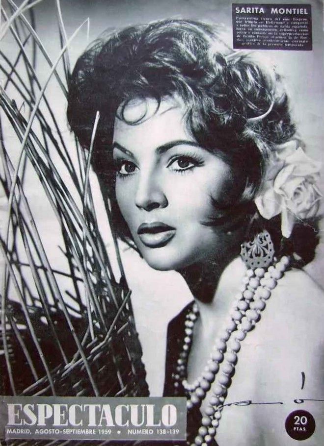 ESPECTACULO magazine side cover Issue 138-139  August/September 1959