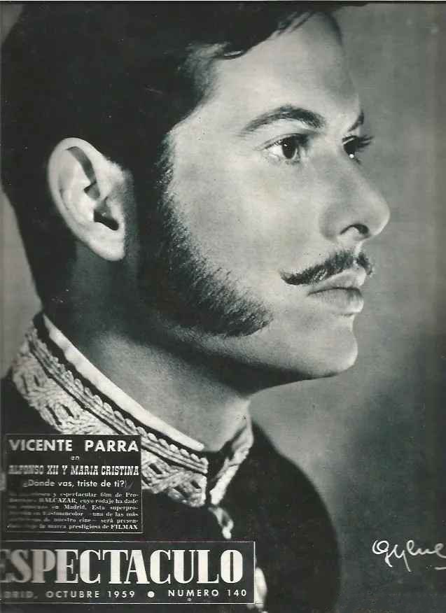 ESPECTACULO magazine side cover Issue 140  October 1959