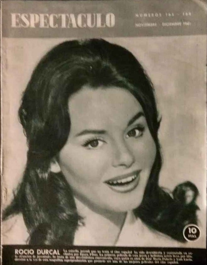 ESPECTACULO magazine side cover Issue 163-164  November/December 1961
