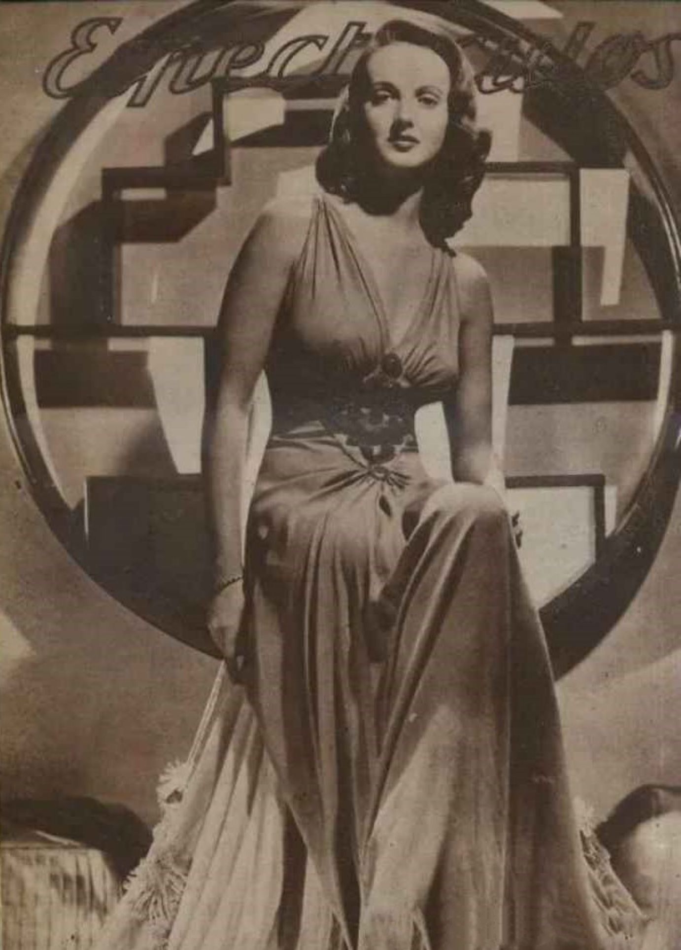 ESPECTACULOS magazine side cover Issue 31  December 1944