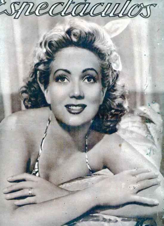 ESPECTACULOS magazine side cover Issue 37  January 1945