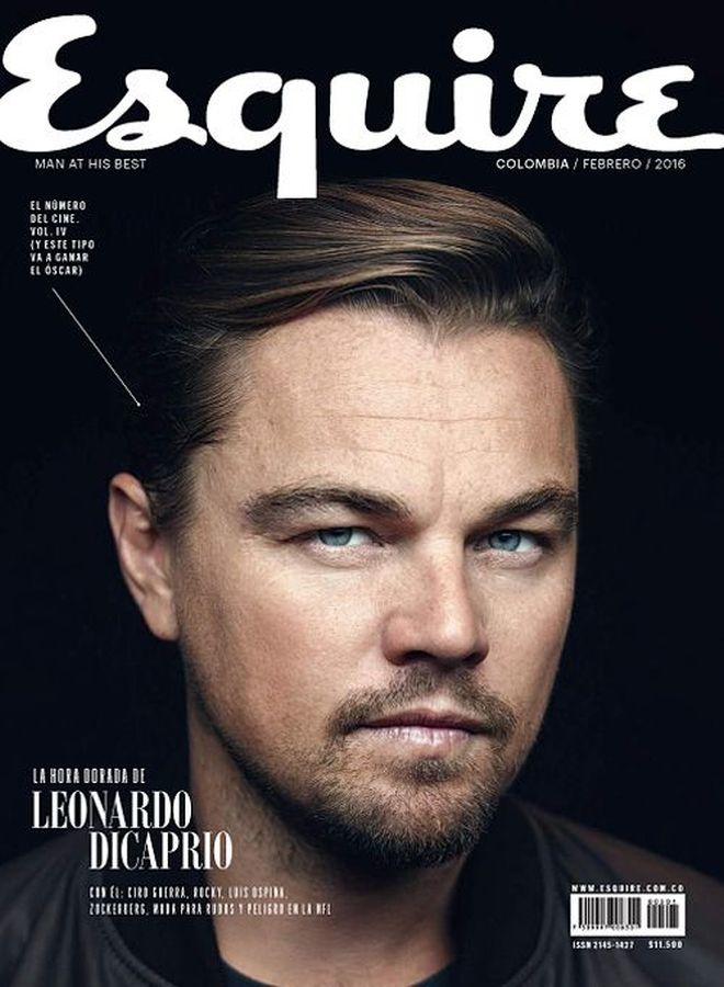 ESQUIRE (COLOMBIA) magazine side cover  February 2016