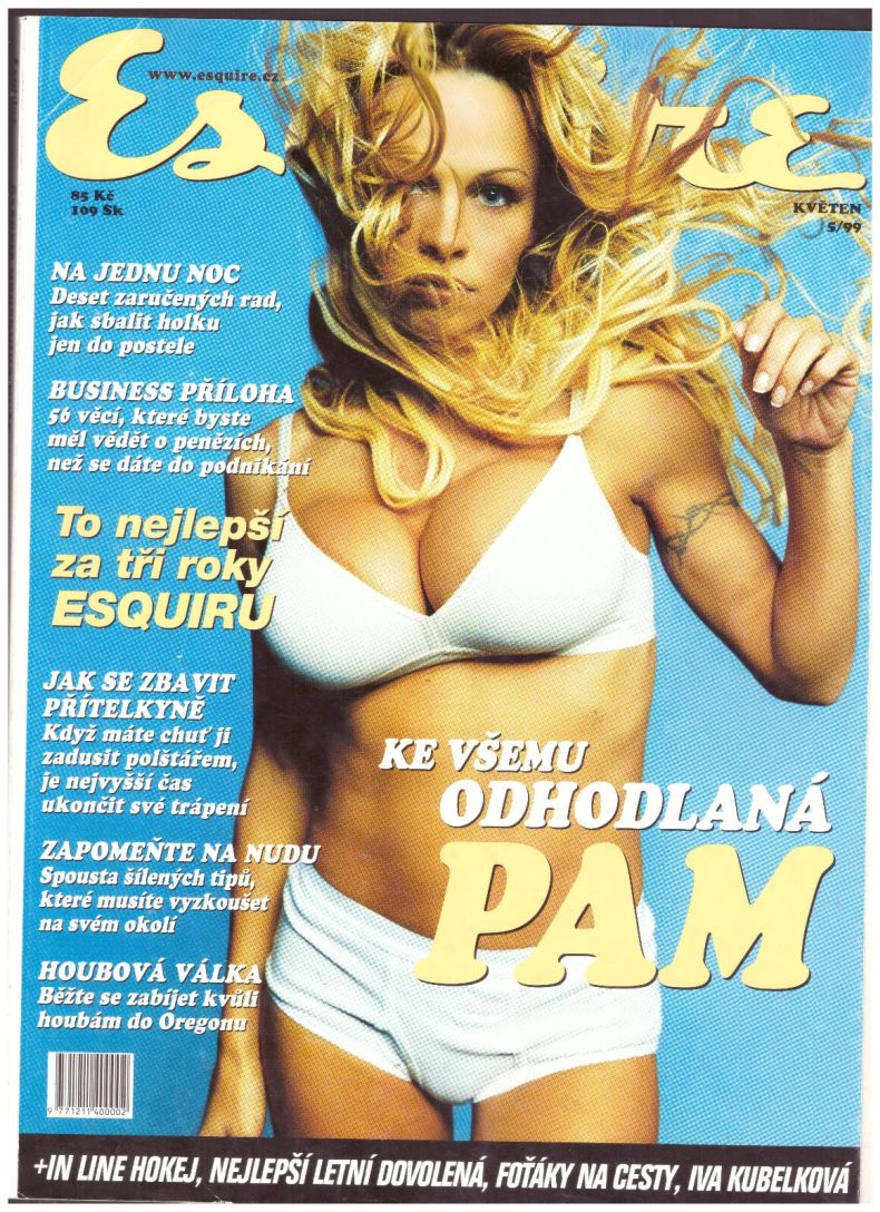 ESQUIRE (Czech) magazine cover  May 1999