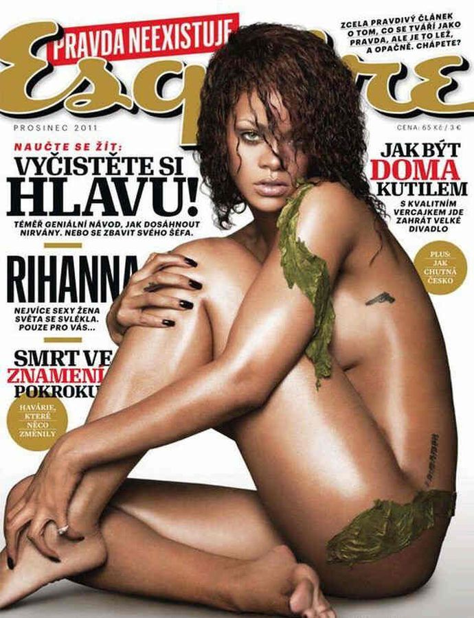 ESQUIRE (Czech) magazine side cover  December 2011