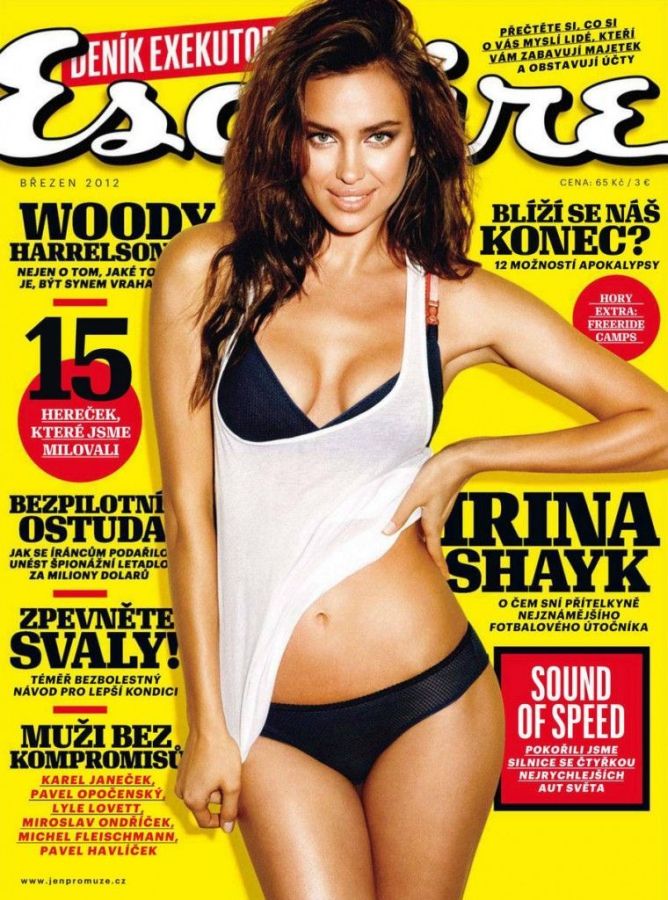 ESQUIRE (Czech) magazine side cover  March 2012