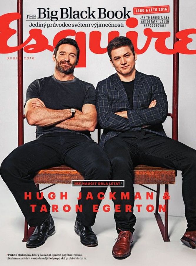 ESQUIRE (Czech) magazine side cover  April 2016