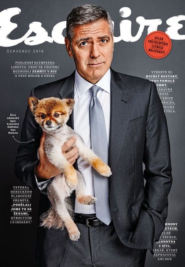 ESQUIRE (Czech) magazine side cover  July 2016